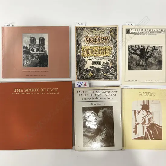 SIX PUBLICATIONS ON EARLY BRITISH PHOTOGRAPHY